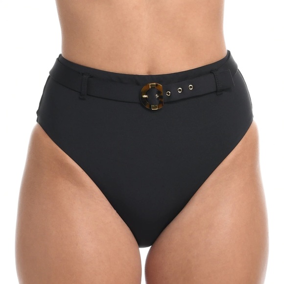 Sunshine79 Wanderlust Solids High Waist Bottom - Black - Solid - Picture 1 of 5